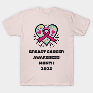 breast cancer awareness month 2023 T-Shirt